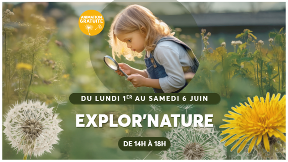 Explore la nature à Aushopping Villebon
