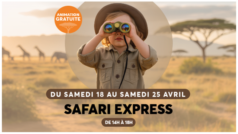 Animation safari Aushopping Villebon